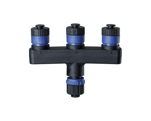 Paulmann Plug & Shine 3-weg verdeler IP68 zwart 24V 93929