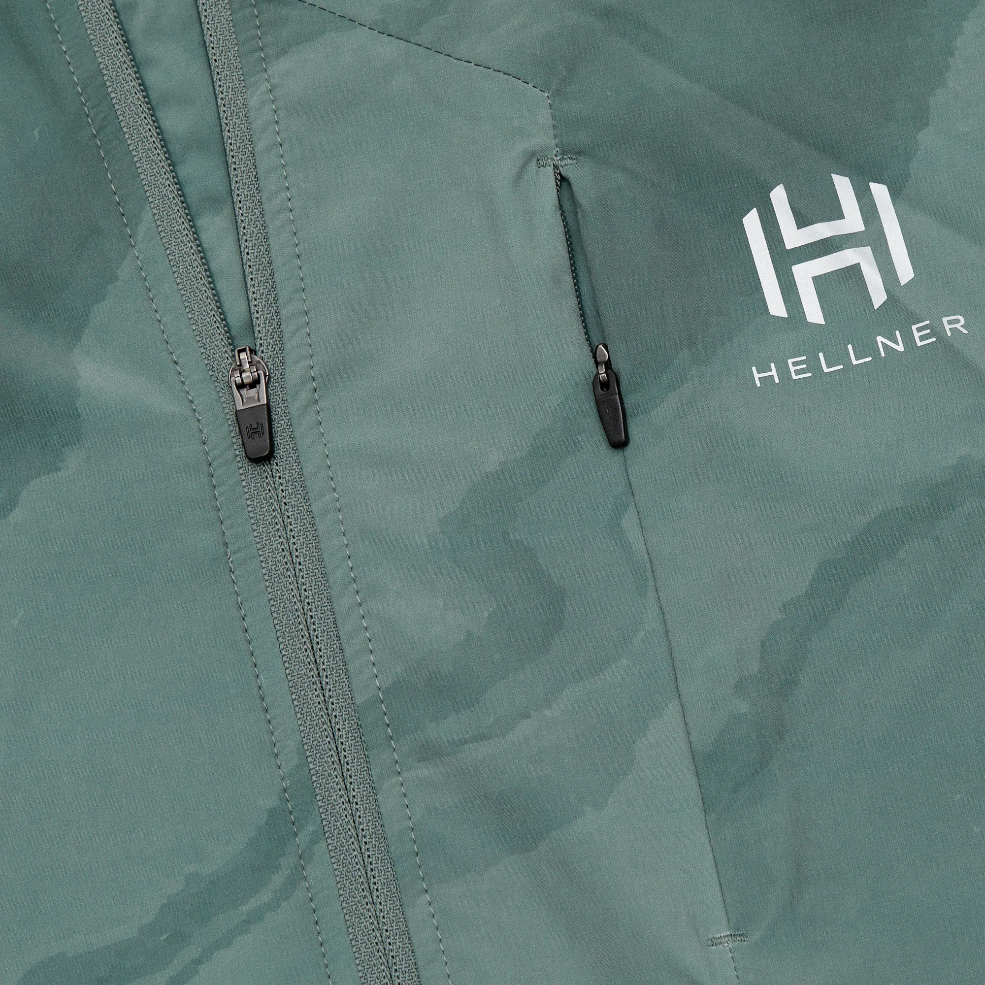 Hellner Men's Aras Running Jacket Laurel Wreath Aop