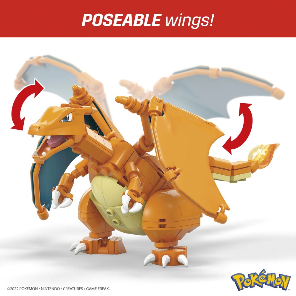 Pokémon Glurak Mega-Bauset