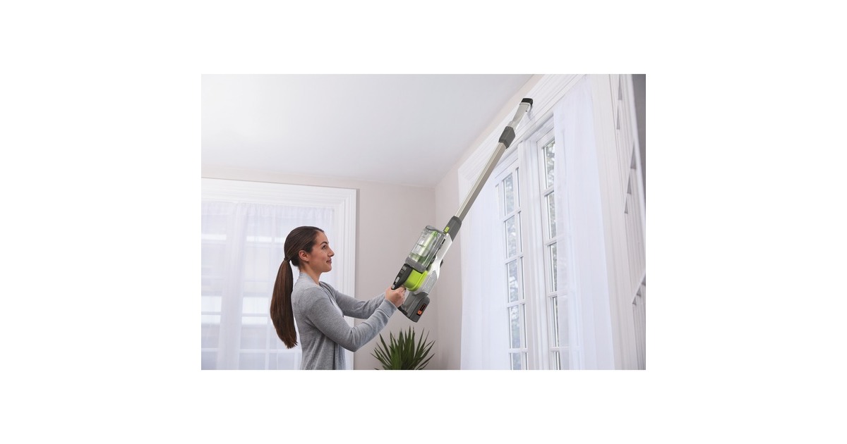 BLACK+DECKER36V 4-in-1 PowerSeries Extreme steelstofzuiger  (Zilver/groen)