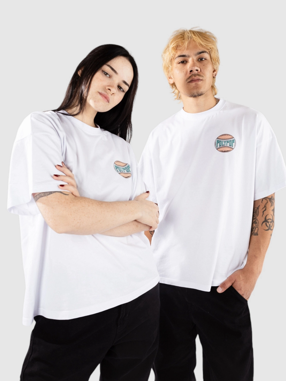 Polypop King For A Day T-Shirt white