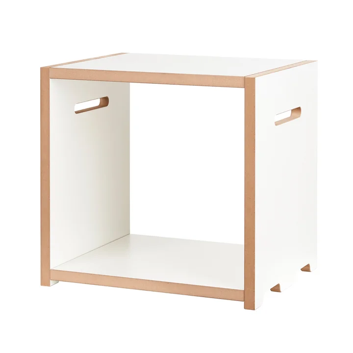 Tojo - halbstark Regalsystem, Grundmodul, weiss