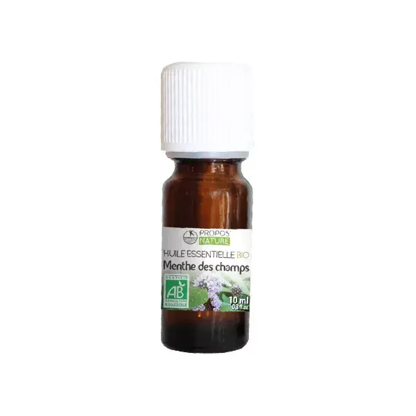 Óleo Essencial de Hortelã-do-campo Orgânica para Aromaterapia e Fitoterapia da Propos' Nature, 10ml