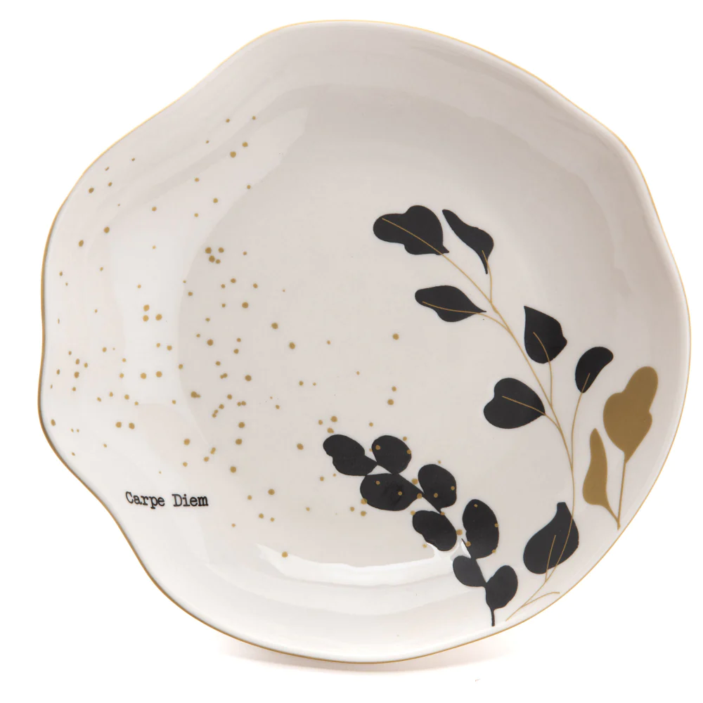 Assiette creuse carpe diem (lot de 6) Amadeus