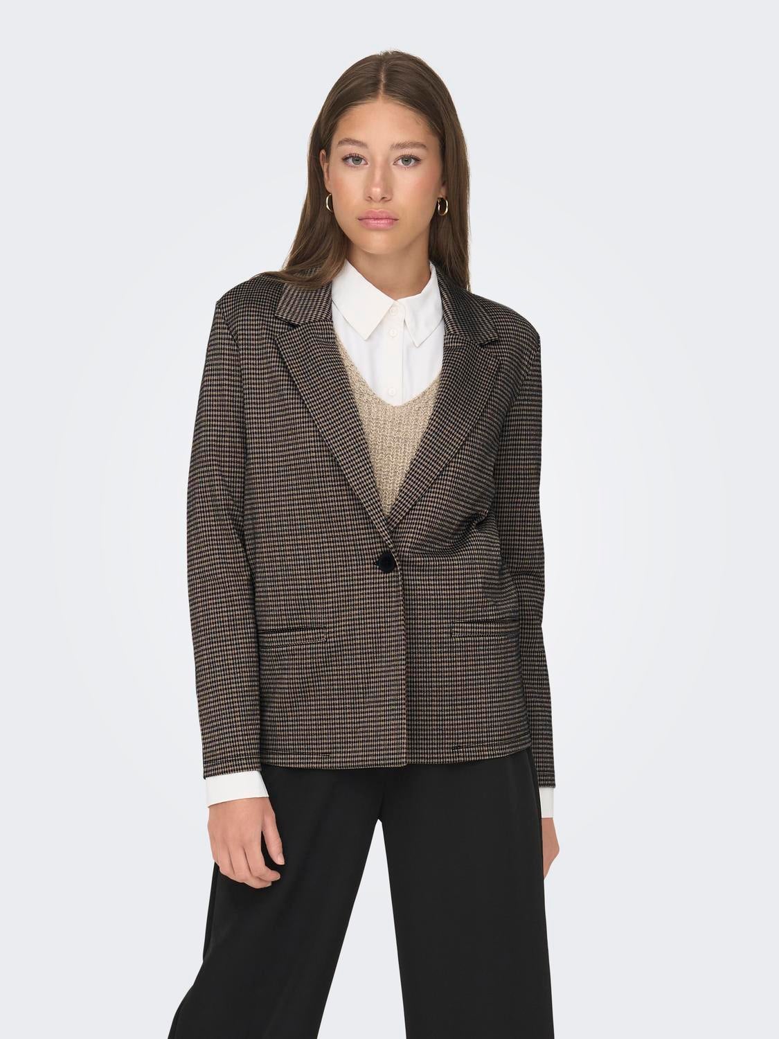 JDYGEGGO Blazer Cobblestone
