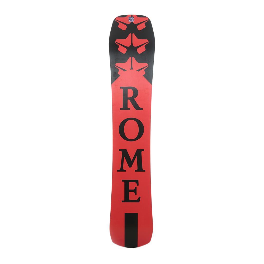 Rome RAVINE - Snowboard all mountain Homme black/red