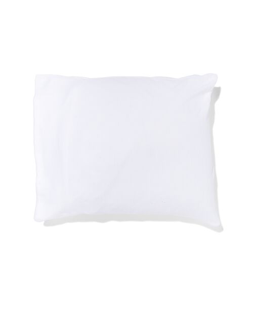 taie d’oreiller molleton avec stretch blanc