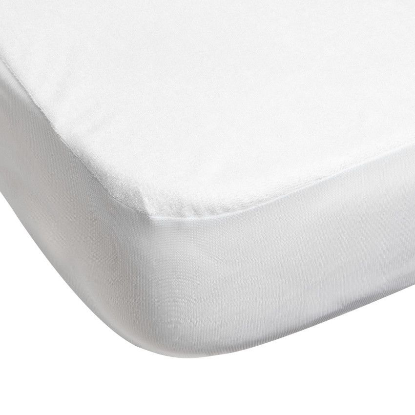 Lot de 2 alèses 60 x 120 cm - Blanc