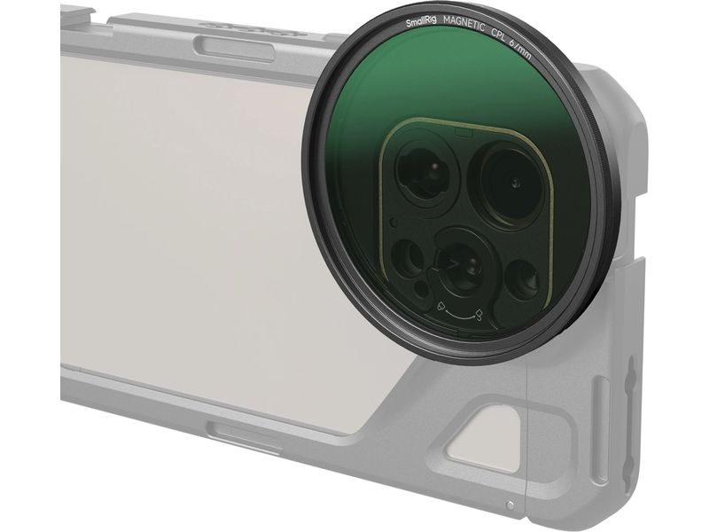Smallrig Aufsteckbarer CPL-Filter (67 mm) mit M-Mount-Adapt Für mobile Filmemacher