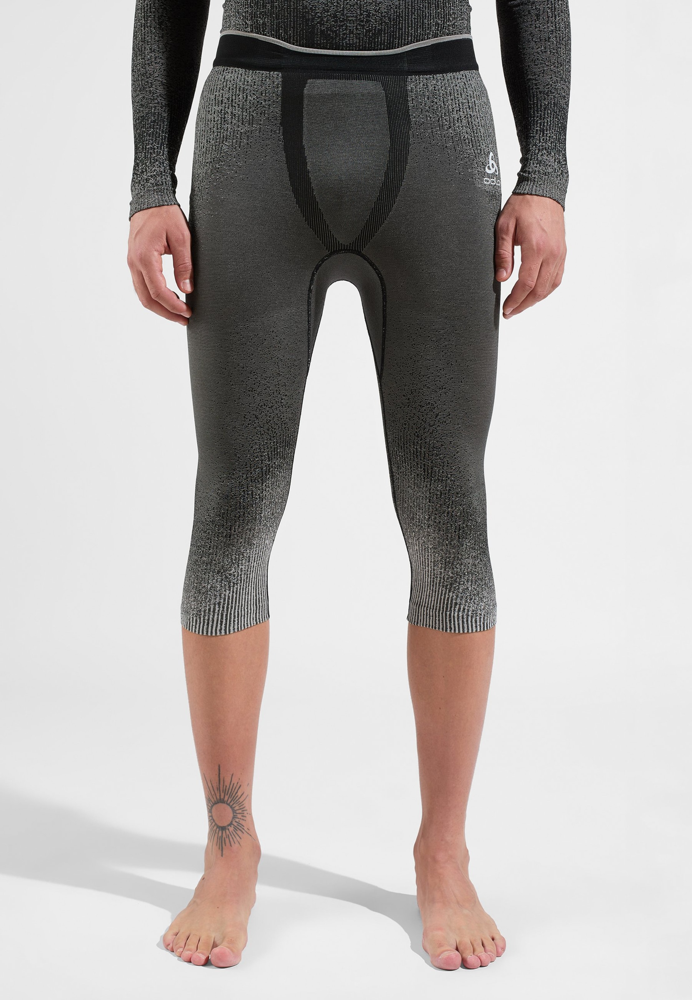 Blackcomb Base Layer 3/4 Tights in black