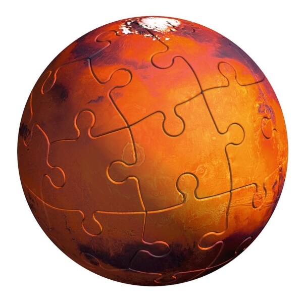 Ravensburger 3D Puzzle Planetensystem 11668 - Planeten als 3D Puzzlebälle - Sonnensystem für Kinder - 522 Teile - ab 6 J