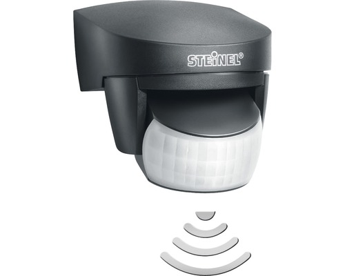 Steinel IP54 Smart Friends bewegingsmelder met repeaterfunctie, zwart - Compatibel met SMART HOME van hornbach