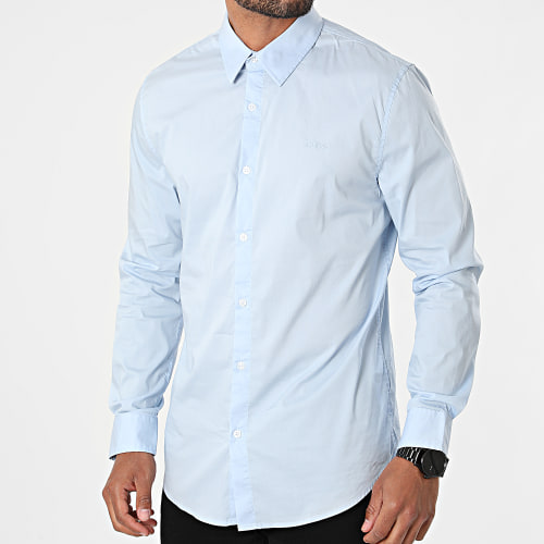 Chemise Manches Longues M1YH20-W7ZK1 Bleu Clair