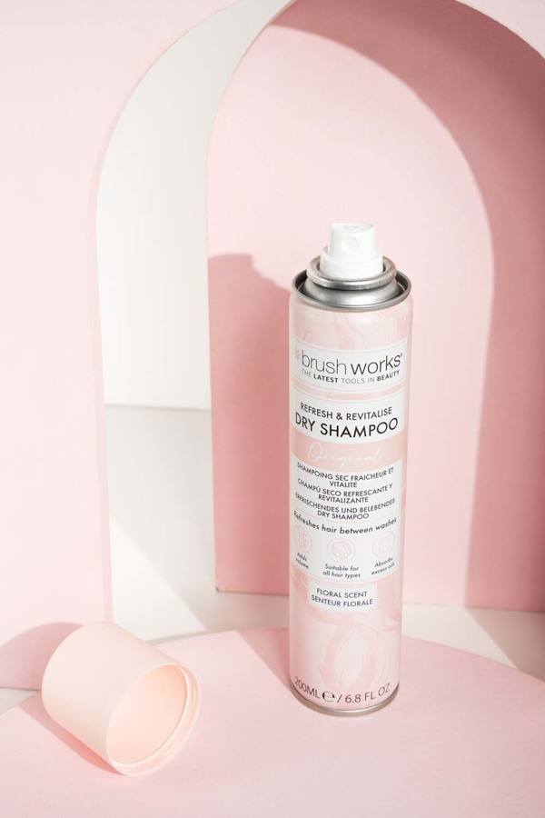 Brushworks Refresh & Revitalise Floral Dry Shampoo 200ml