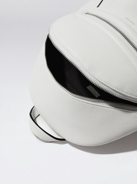 Mochila com bolsa removível - Branca