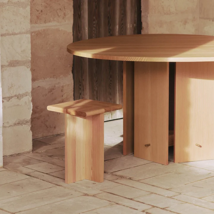 Ferm Living - Sala Beistelltisch, H 45 cm, Douglasie geölt