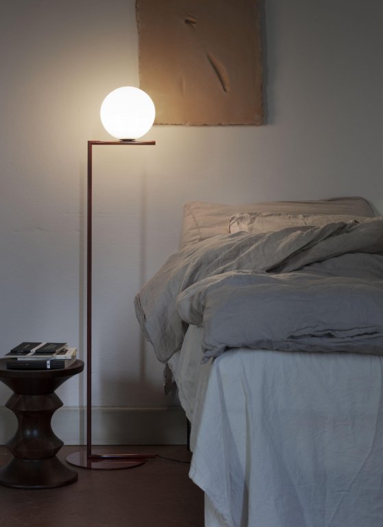 Flos IC Lights F2 vloerlamp chroom