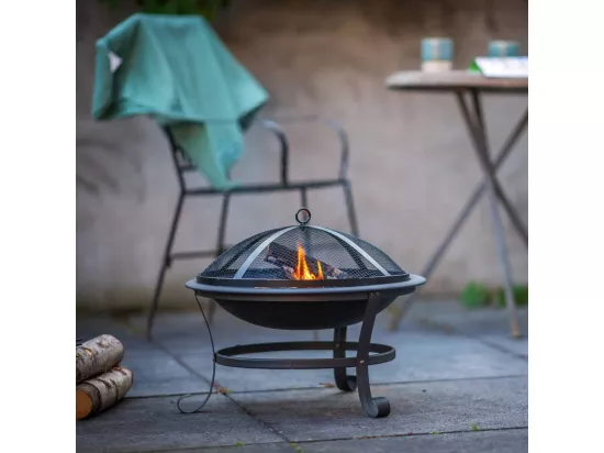 Bol à feu Atlanta Noir Acier 51 cm 85014