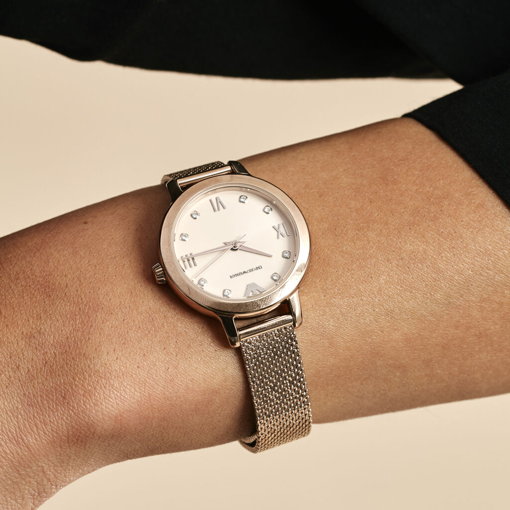 Montre Emporio Armani Rose