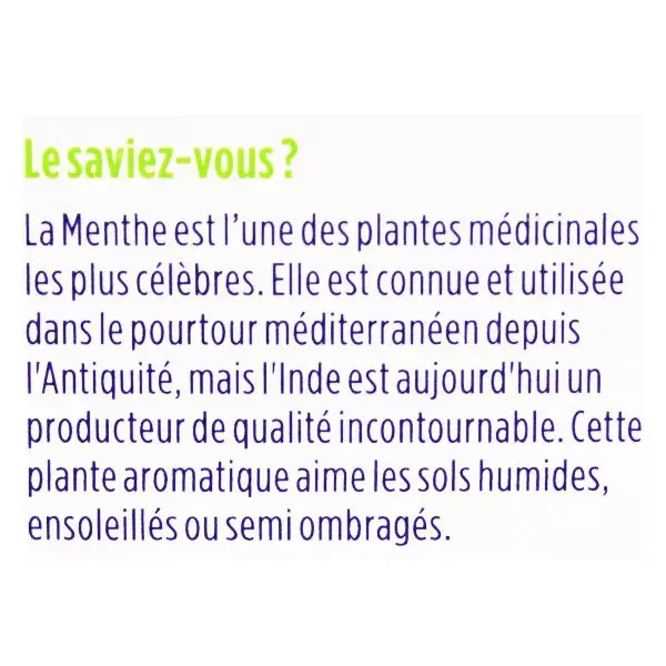 So'Bio Étic Aroma Huile Essentielle Menthe Douce Bio 10ml