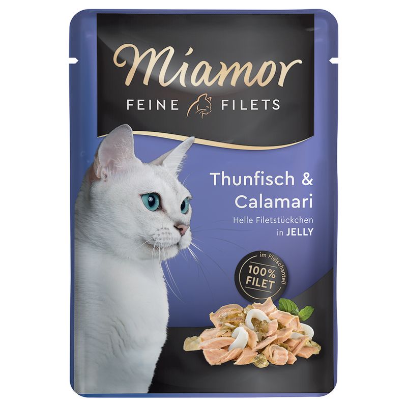 Miamor Filets fins en gelée 6 x 100 g pour chat