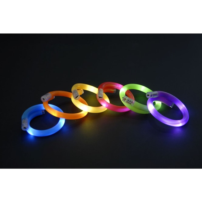 LED Leuchtarmband - blinkend - 1 Stück