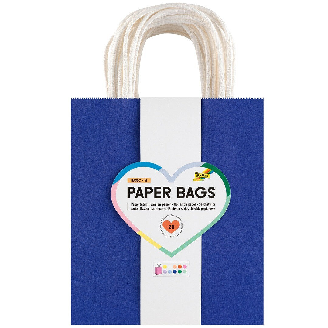 folia cadeauzakjes - medium - 10x2st