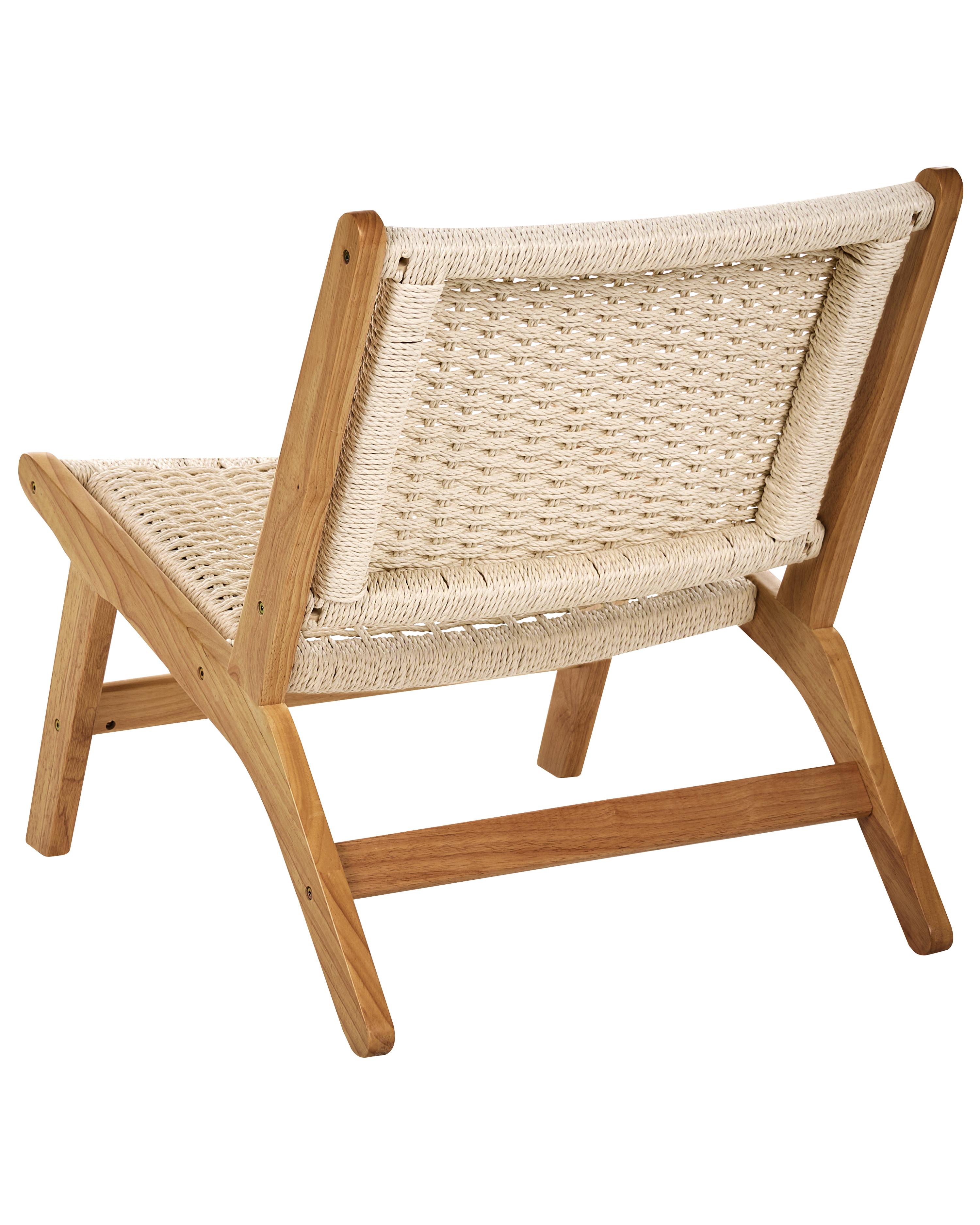 Fauteuil VILLAZ Hout Bruin