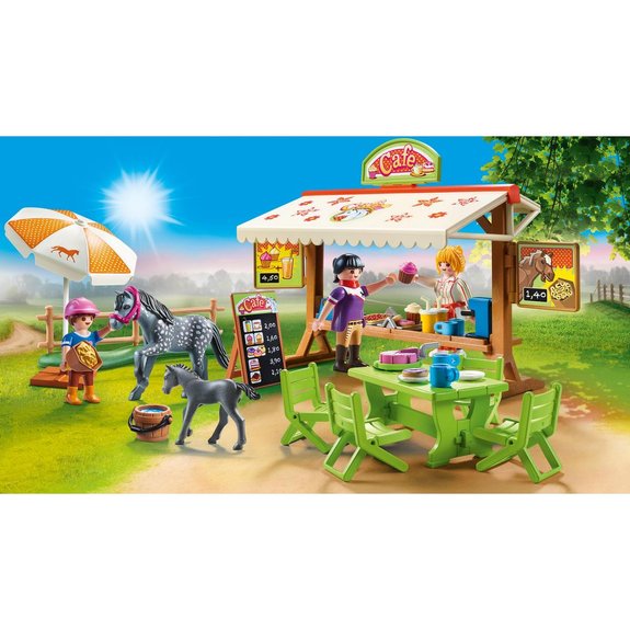 Café du poney club Playmobil Country 70519