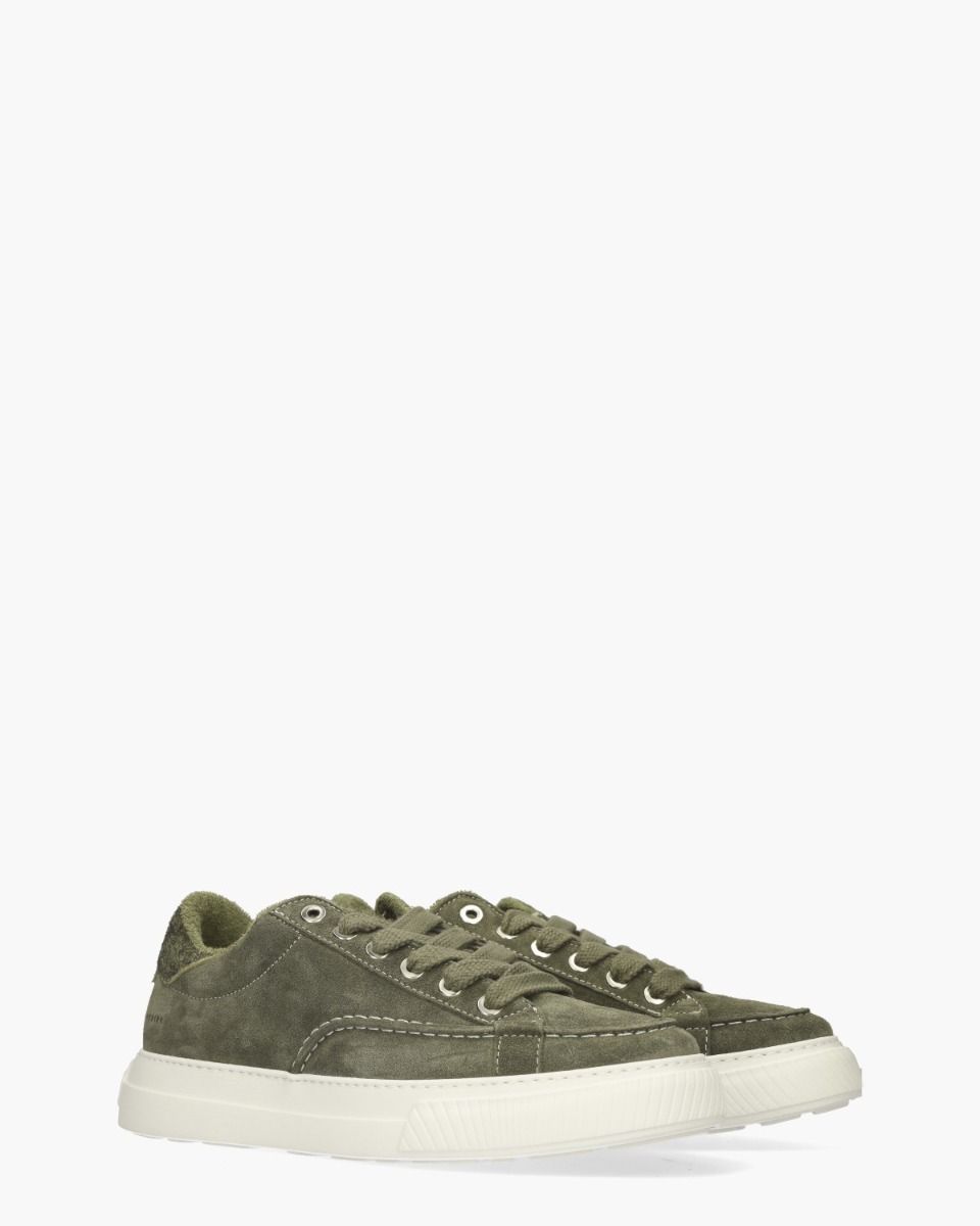 Nubikk Caldera Tora Groen Herensneakers