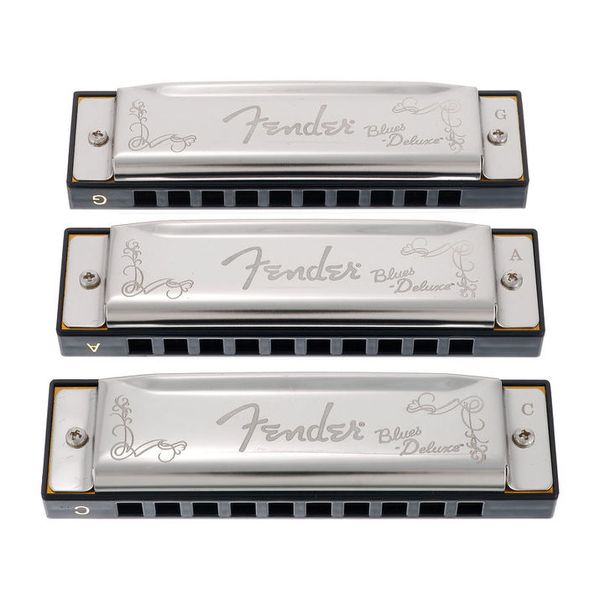 Fender Blues Deluxe 3 Pack with case
