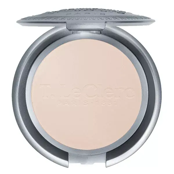 T.LeCLerc Poudre Compacte Dermophile N°15 Ivoire 10g