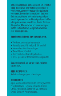 Deoleen Anti-transpirant Deodorant Crème Sensitive 50ML