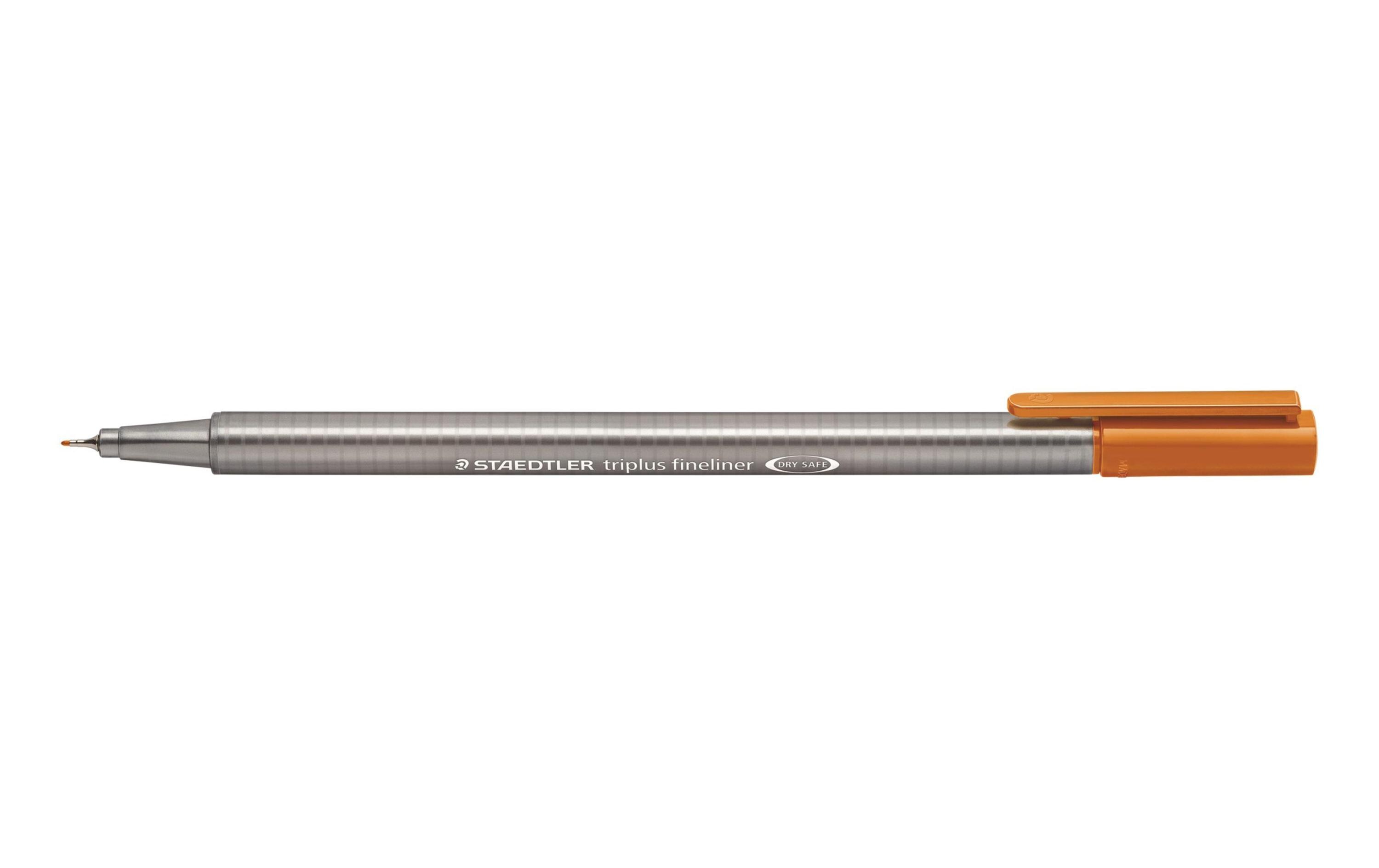 Fineliner Triplus 334 0.3 mm, BraunFeiner Schreiber von Staedtler