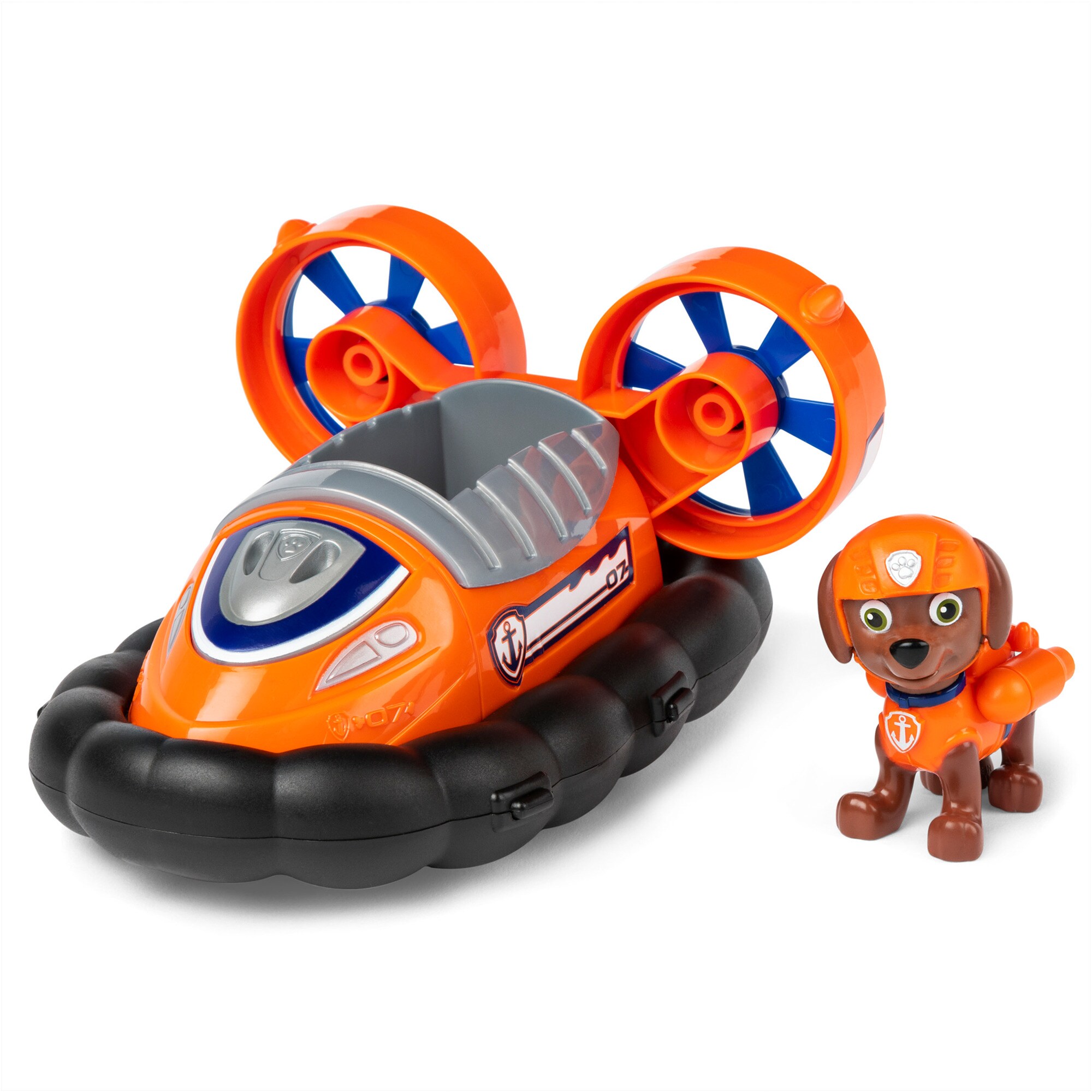 Spin Master Spielfahrzeug Paw Patrol - Luftkissenboot mit Zuma-Figur
