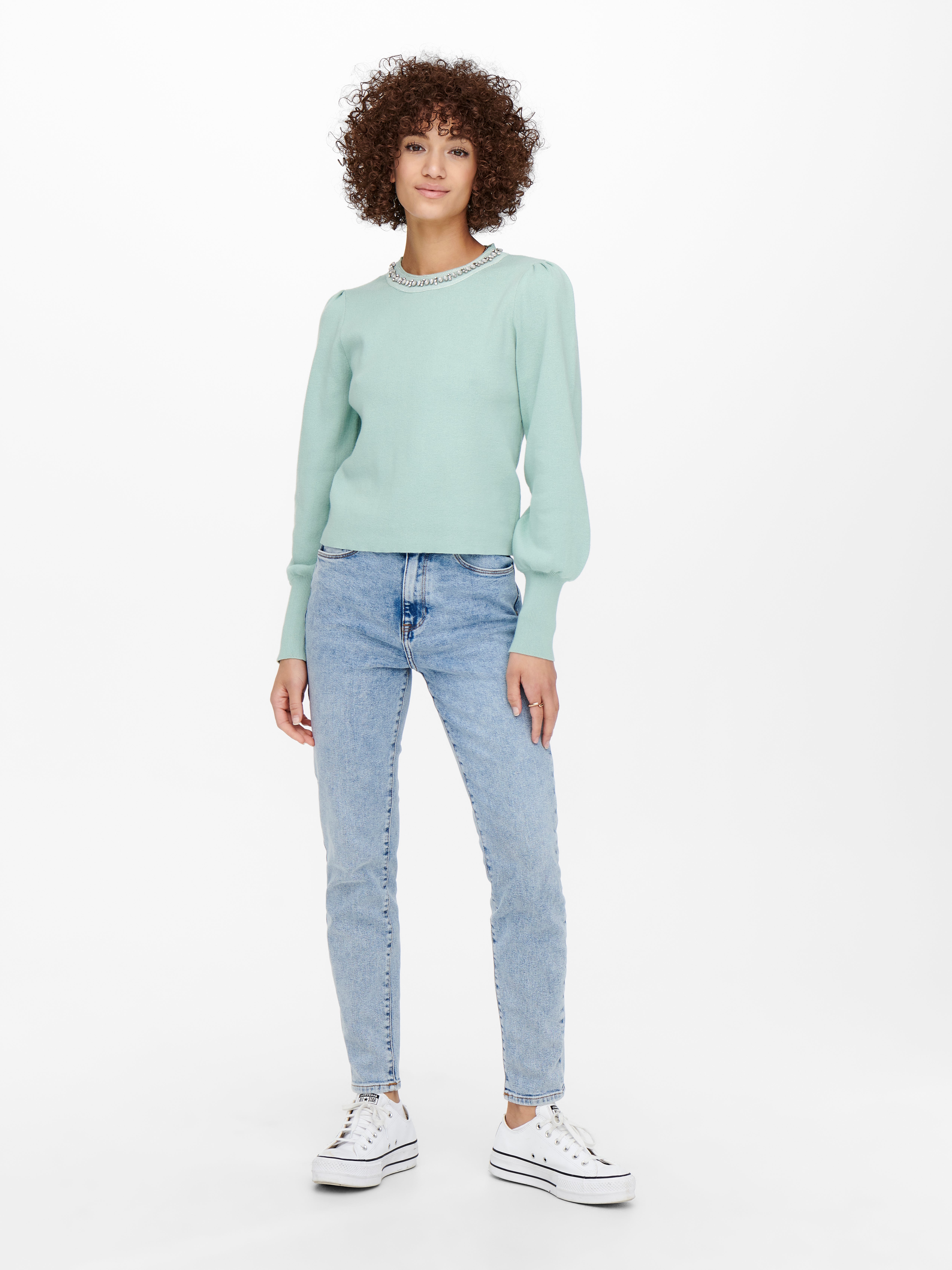 ONLWONDER Strickpullover Harbor Gray