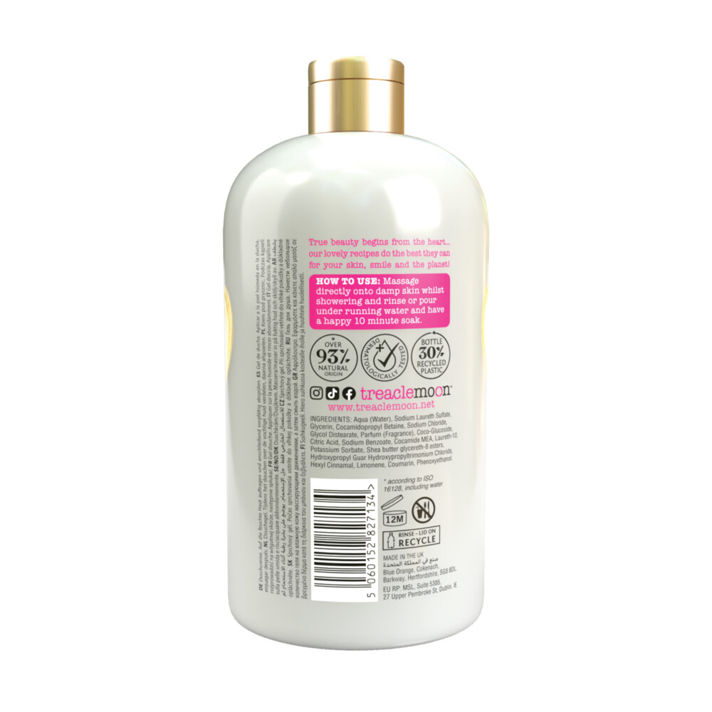 Treaclemoon Bad en Douchegel Creamy Shea Butterfly500 ml