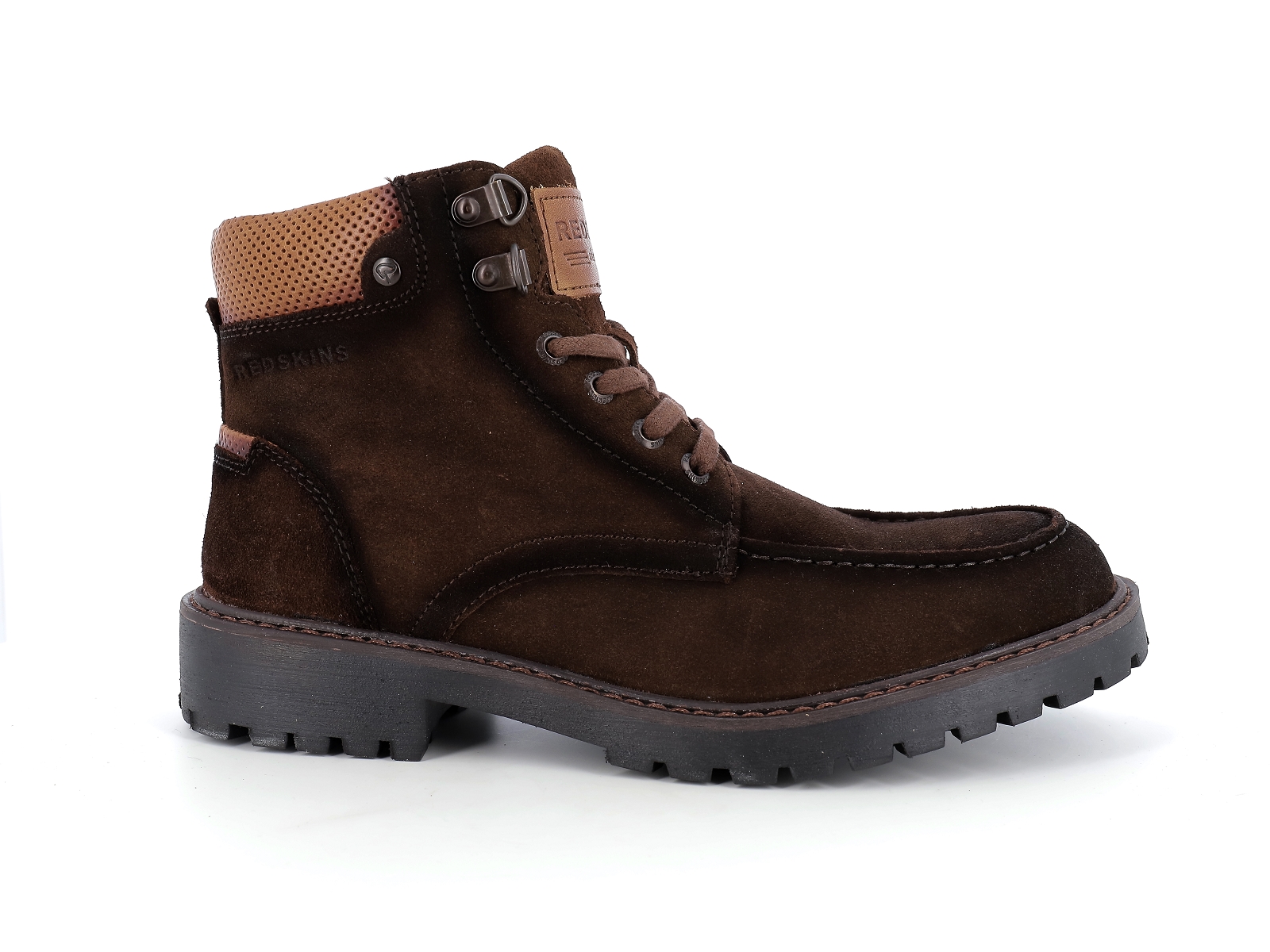 Redskins-TEMPLE Nubuck Marron Moyen