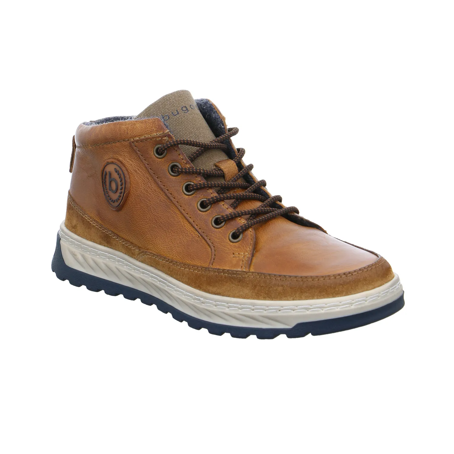 BUGATTI SHOES Winter-Boots Cognac Leder