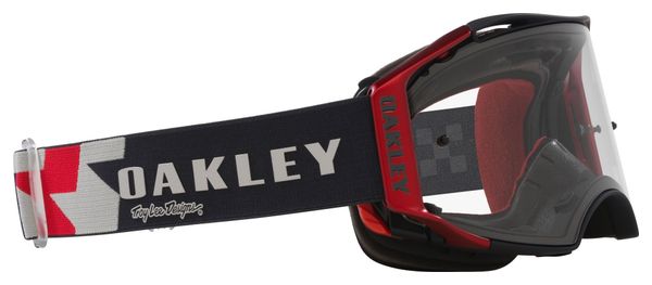 Masque Oakley Airbrake MTB x Troy Lee Designs RWB Stars / Clear / Ref : OO7107-29