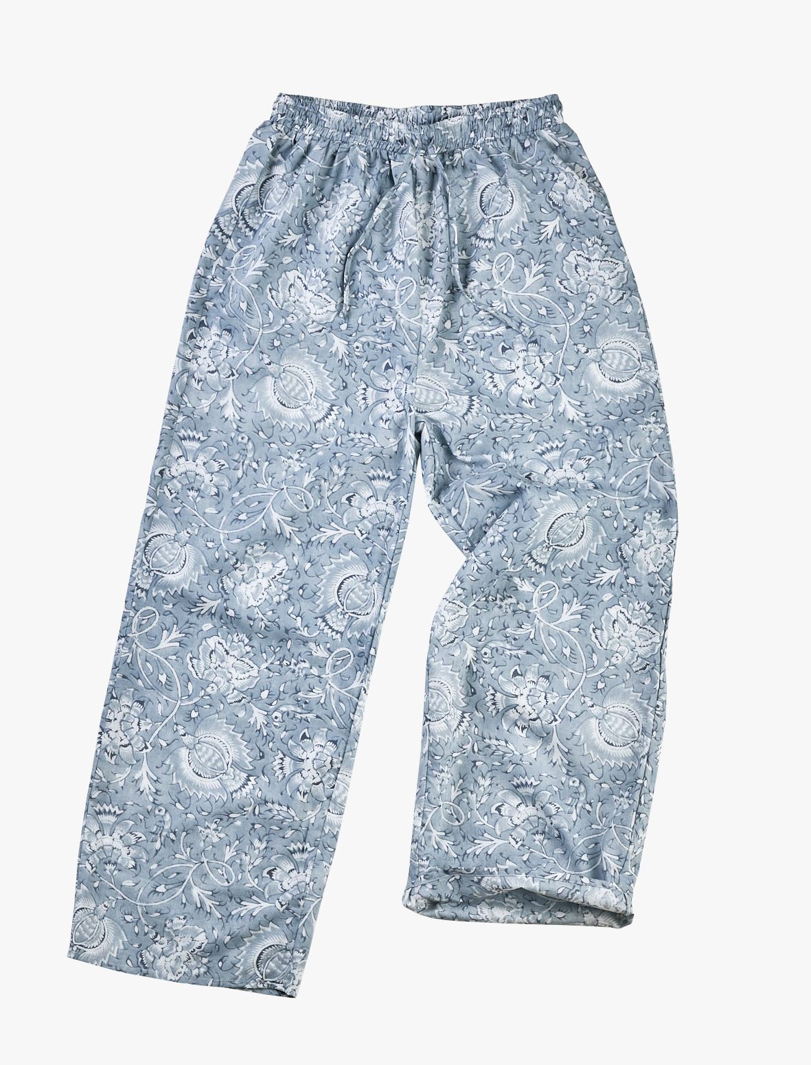 Pyjamasbukse lys blå - one size