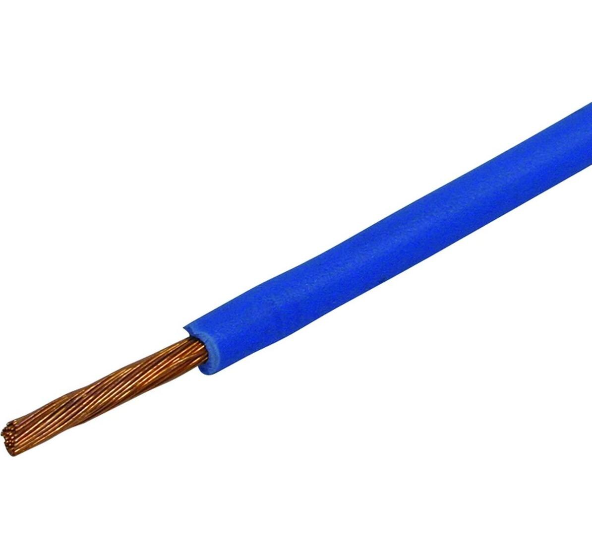 T-Litze 1.5 mm², 100 m BlauInstallationskabel