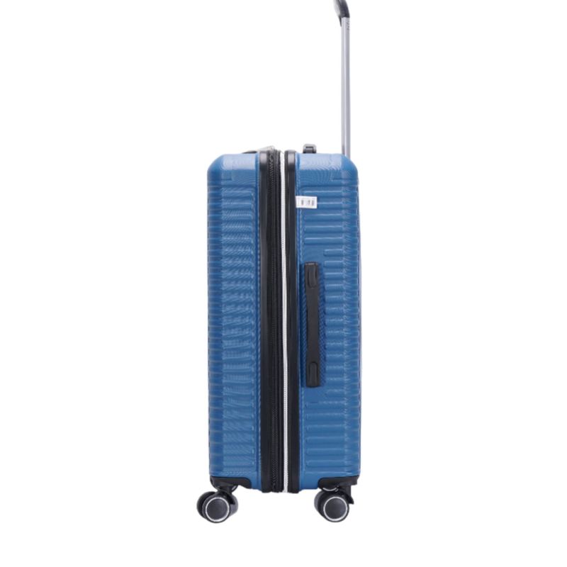 Lot de 3 valises rigides 329 Extensibles 55, 66 et 76 cm Bleu foncé