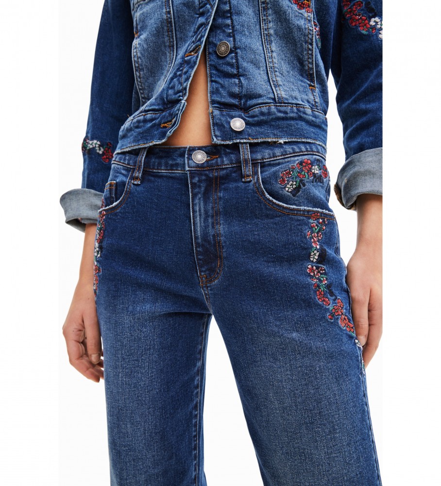 Azul Desigual Jean Córdoba