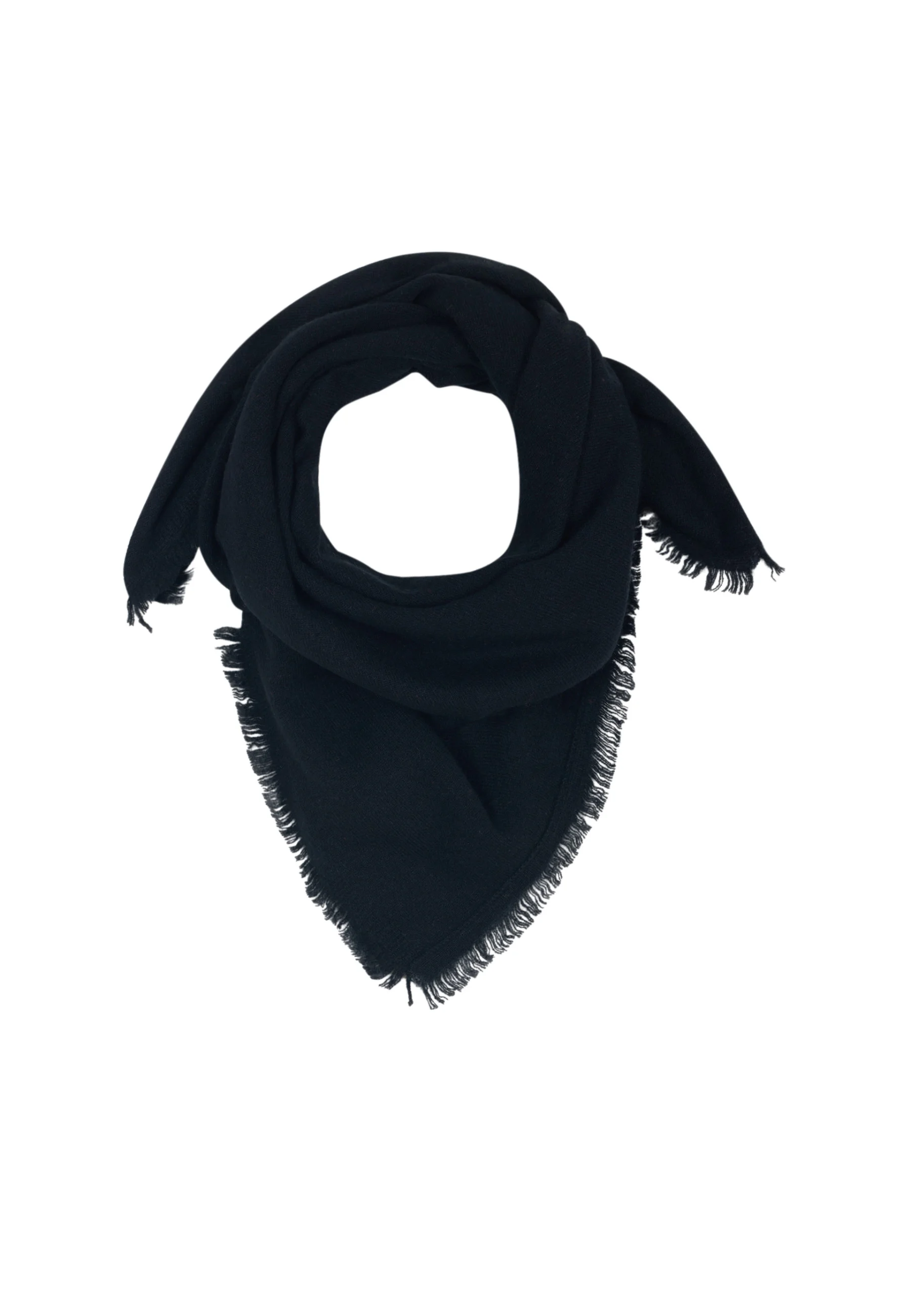 LOUAH24 - Foulard unisexe en cachemire | Noir