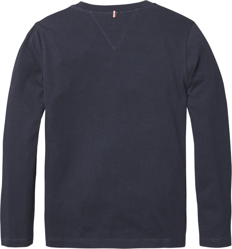 Tommy Hilfiger BOYS BASIC CN KNIT L/S Blå