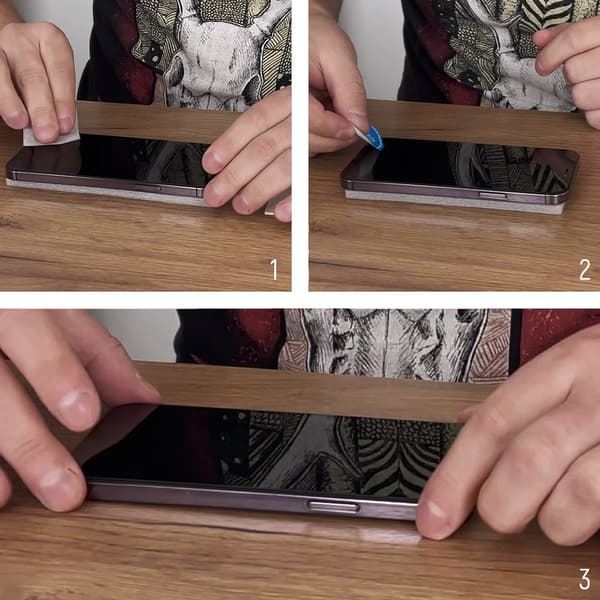 SETT 2x 9H herdet glass for hele skjermen på Samsung Galaxy S23+ med svart Full Glue-ramme