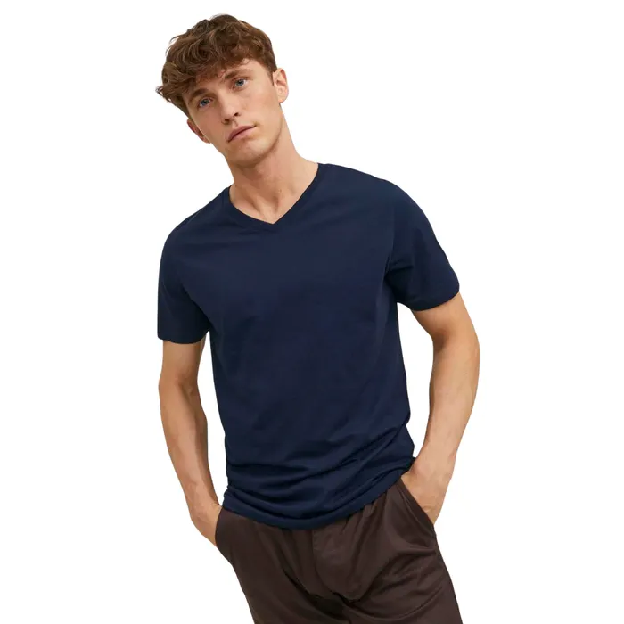 Jack & Jones Organic Basic SS V-neck Shirt Heren