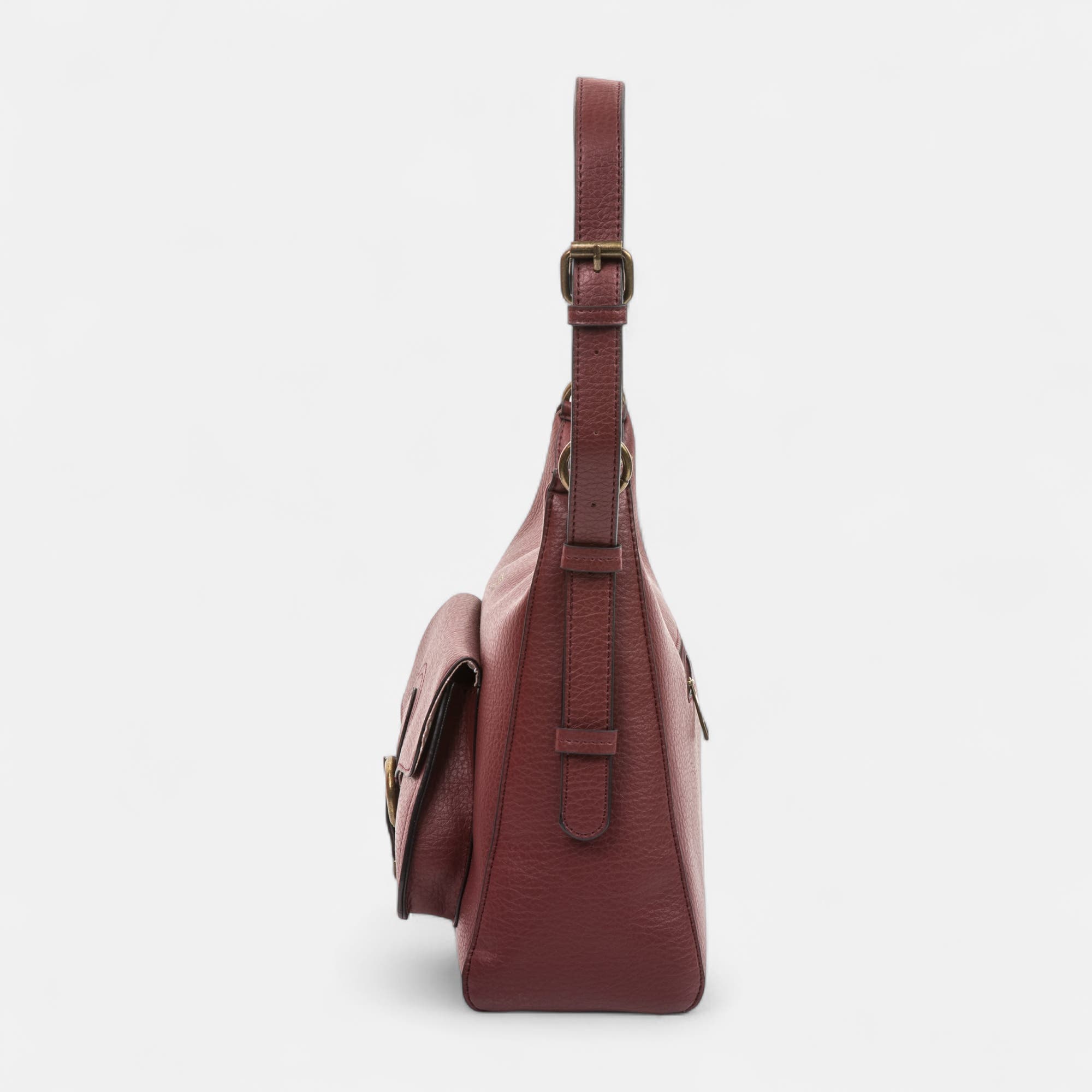 Sac à main bordeaux
