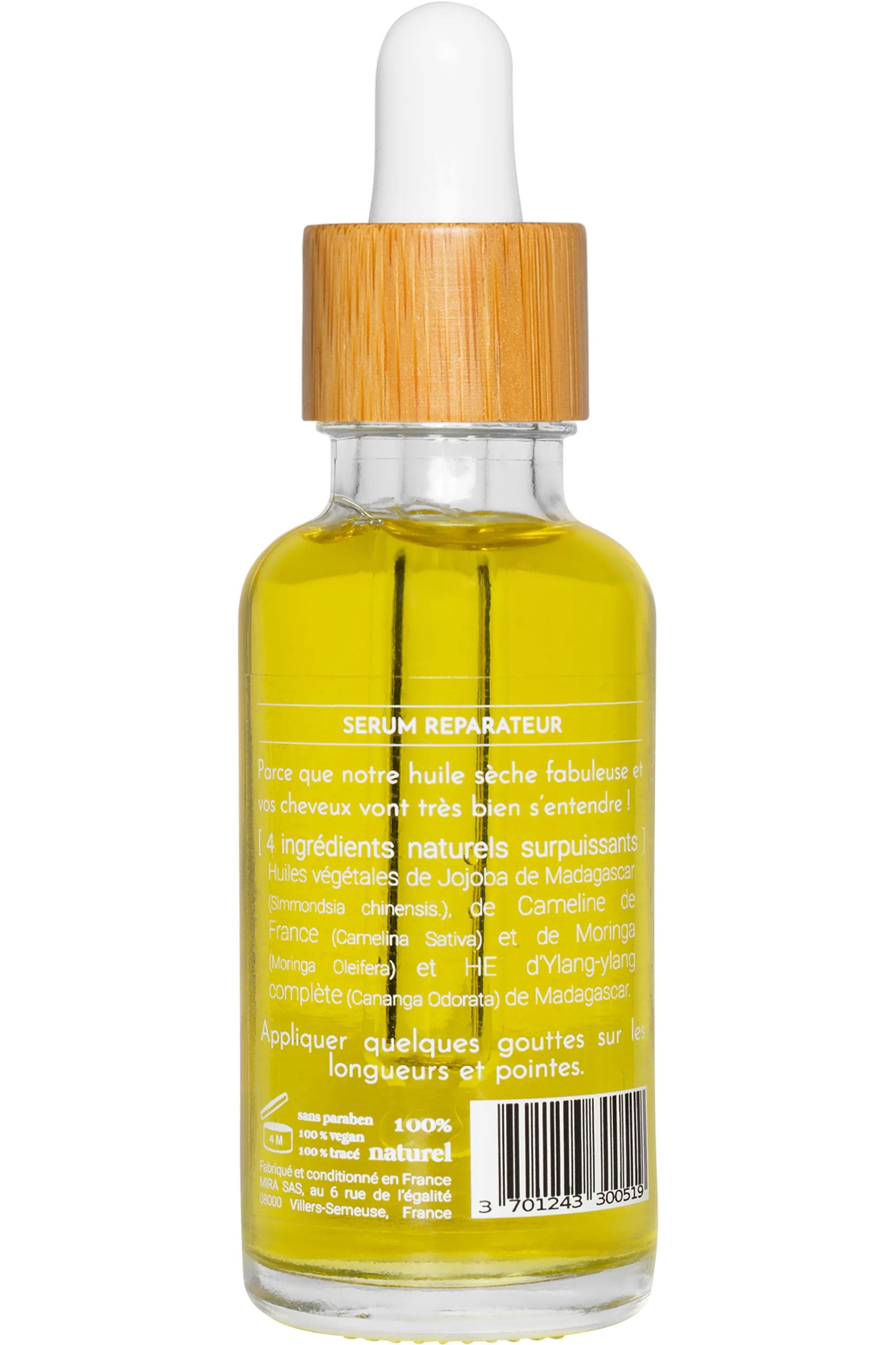 My Mira Soin protecteur anti-casse L’huile qui murmurait à l’oreille des Cheveux-30 ml